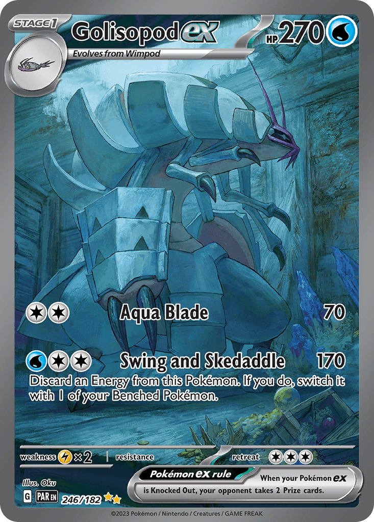 Golisopod ex 246 — Scarlet & Violet: Paradox Rift