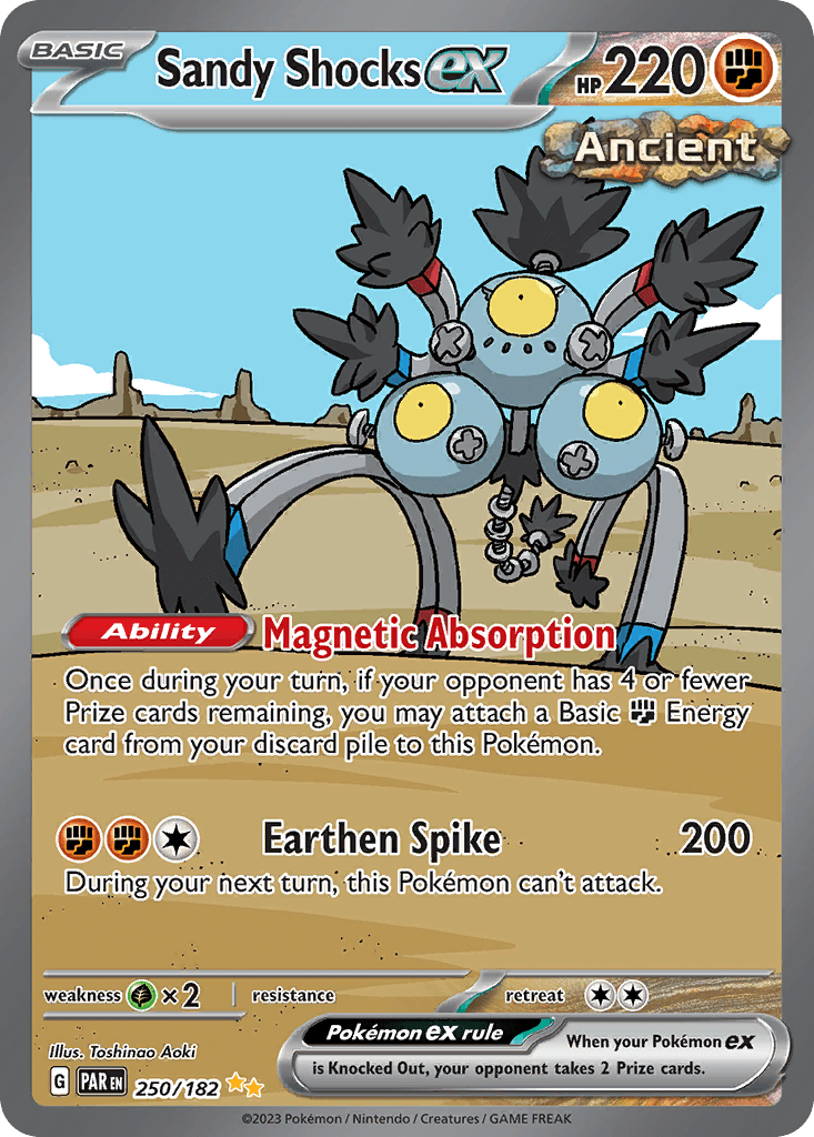 Sandy Shocks ex 250 — Scarlet & Violet: Paradox Rift