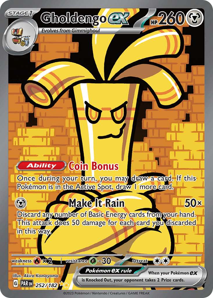 Gholdengo ex 252 — Scarlet & Violet: Paradox Rift