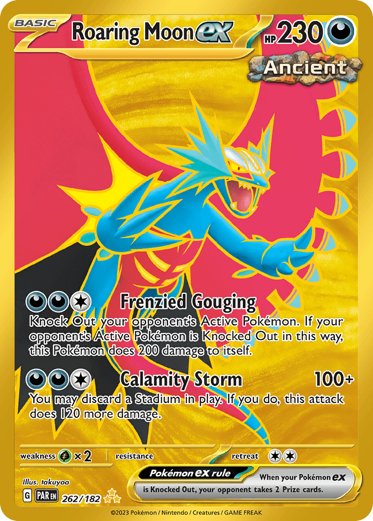 Roaring Moon ex 262 — Scarlet & Violet: Paradox Rift