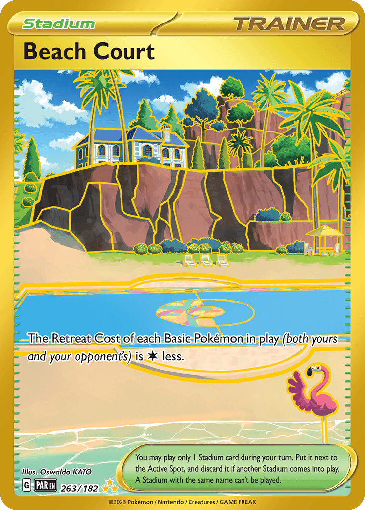 Beach Court 263 — Scarlet & Violet: Paradox Rift