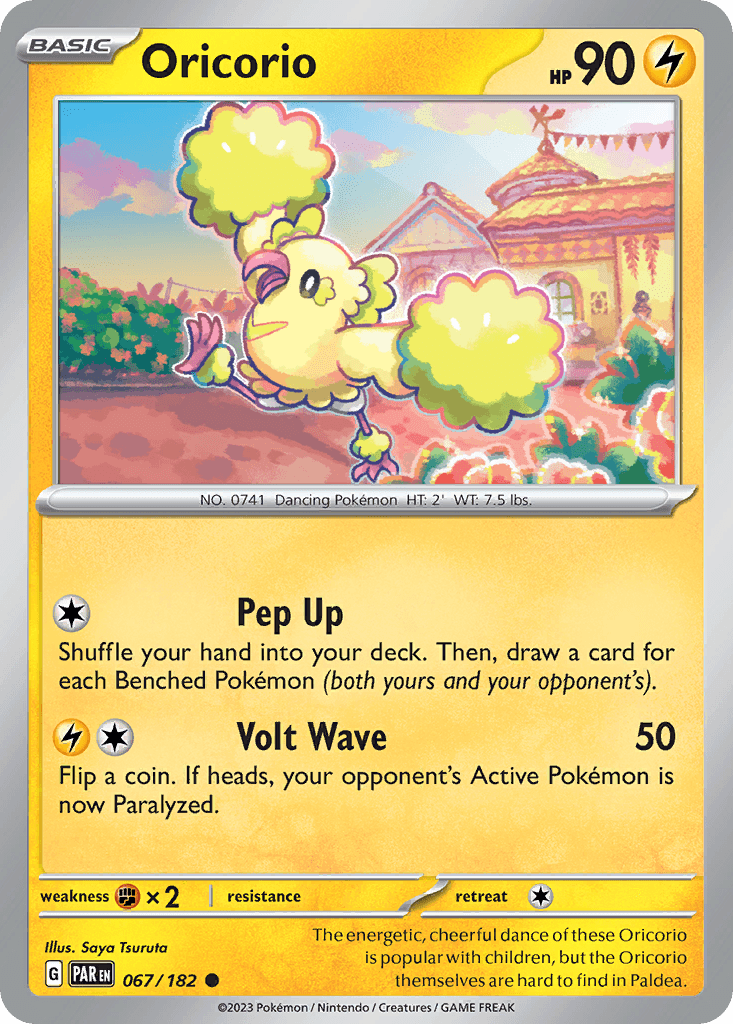 Oricorio 67 — Scarlet & Violet: Paradox Rift