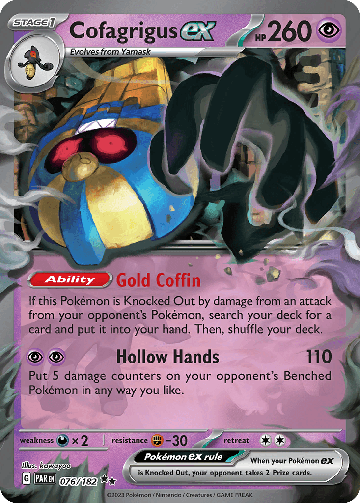 Cofagrigus ex 76