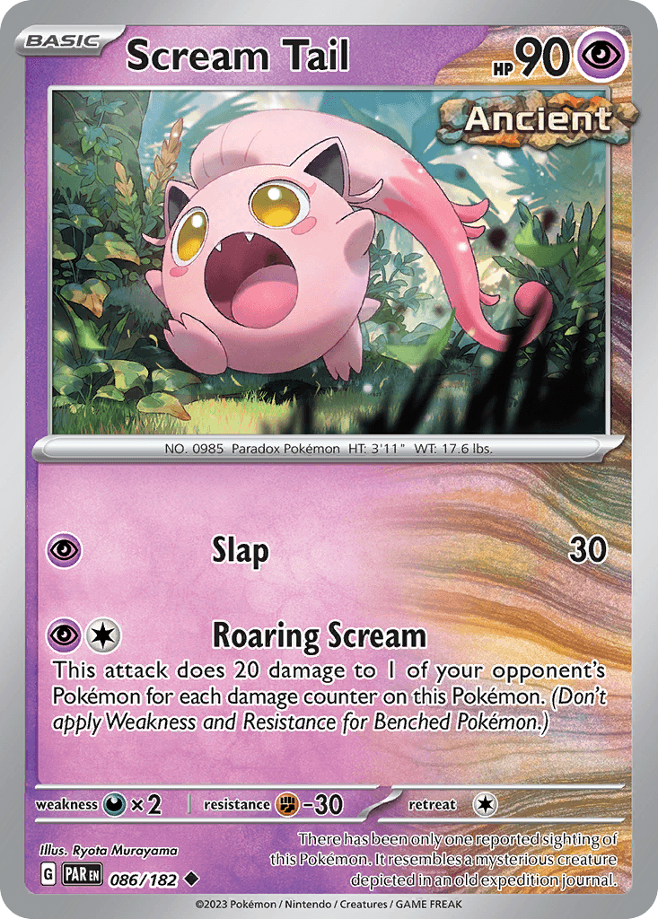 Scream Tail 86 — Scarlet & Violet: Paradox Rift