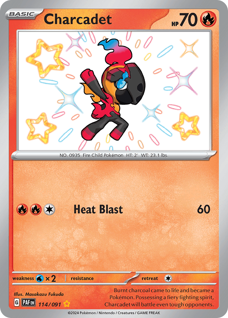 Charcadet 114 — Scarlet & Violet: Paldean Fates
