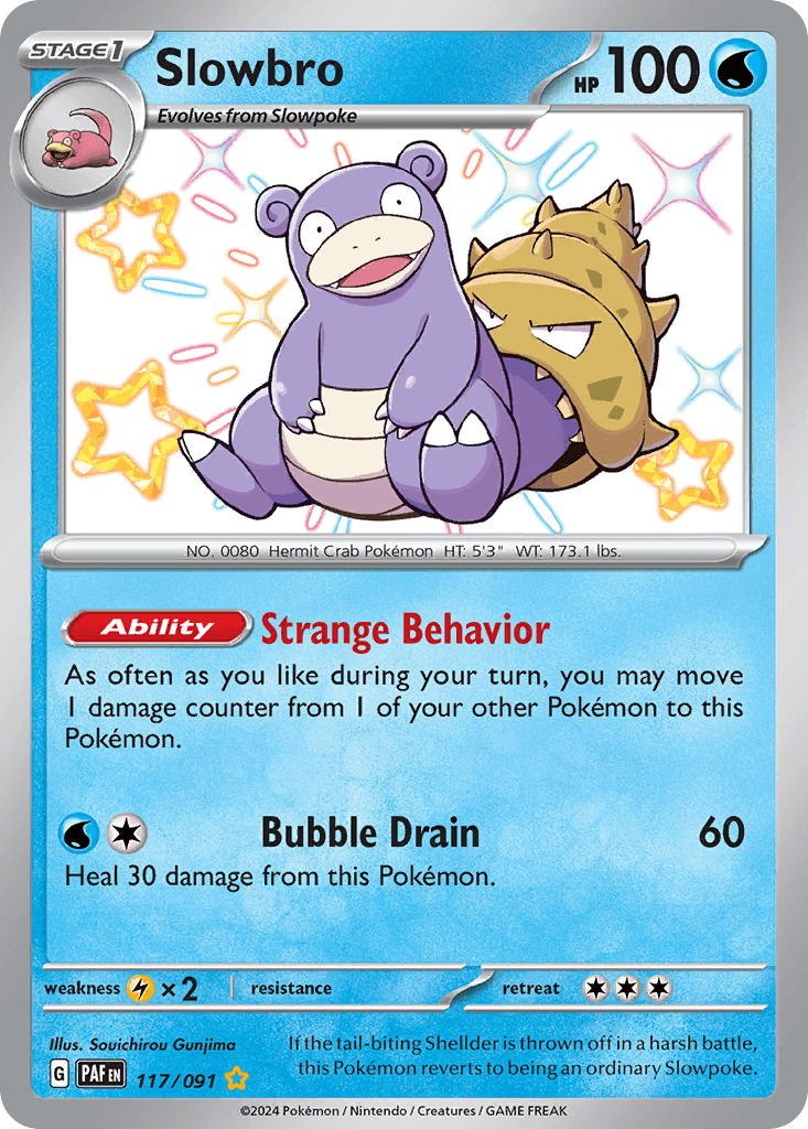 Slowbro 117 — Scarlet & Violet: Paldean Fates