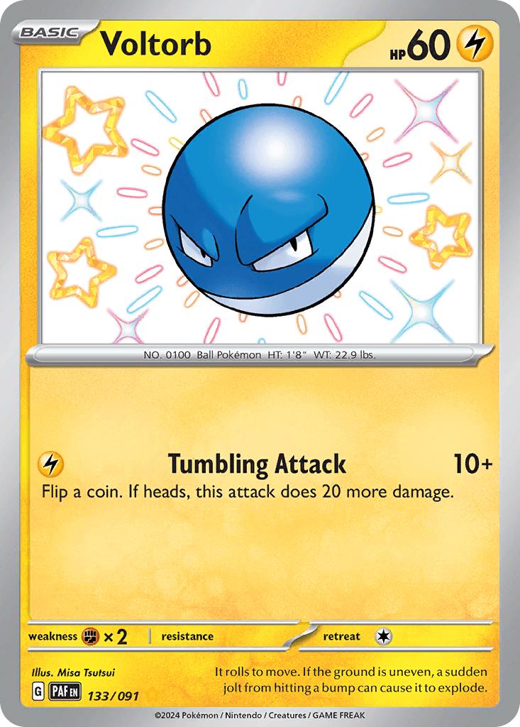 Voltorb 133 — Scarlet & Violet: Paldean Fates