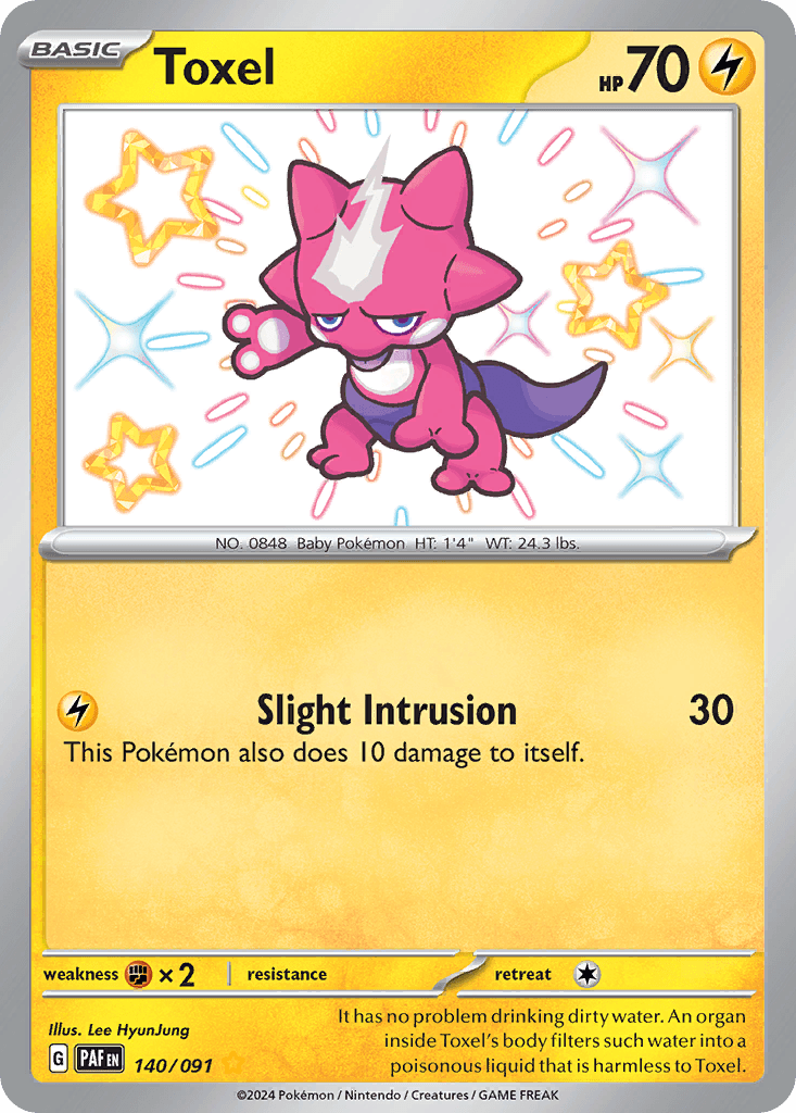 Toxel 140 — Scarlet & Violet: Paldean Fates