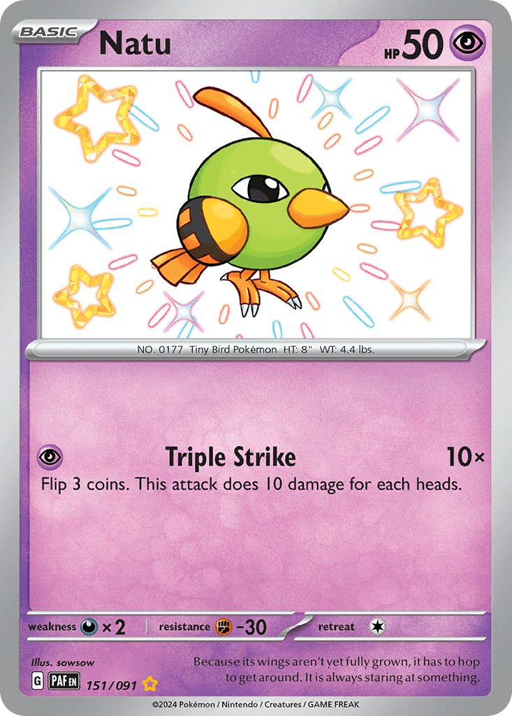 Natu 151 — Scarlet & Violet: Paldean Fates