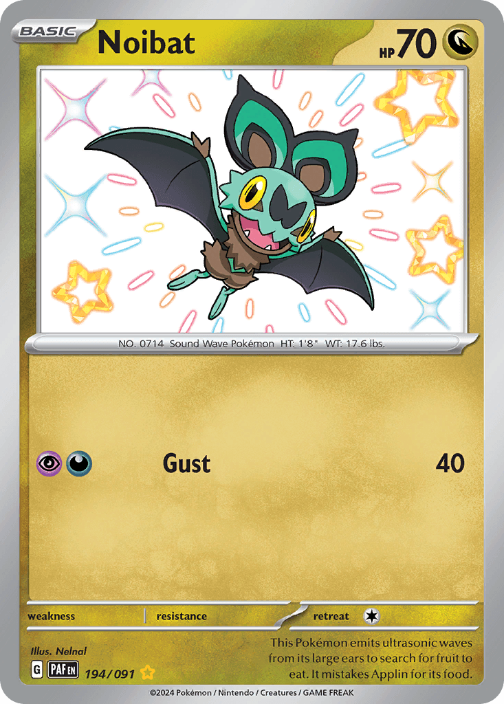 Noibat 194 — Scarlet & Violet: Paldean Fates