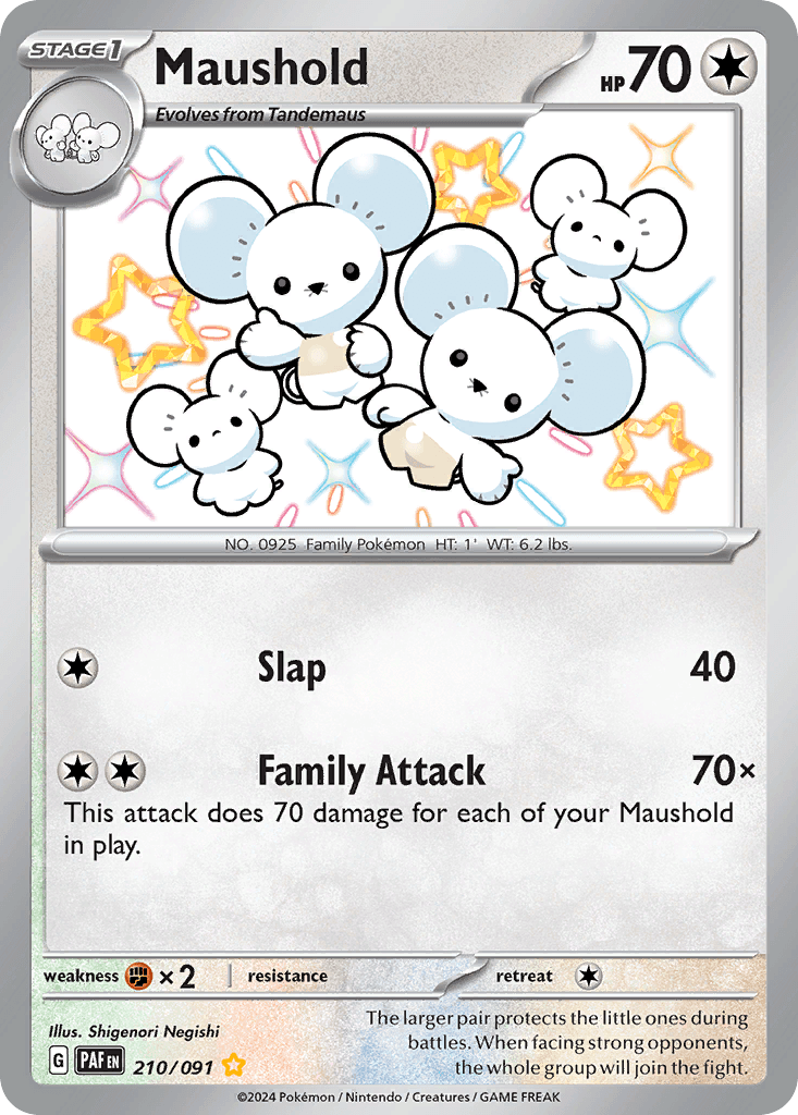 Maushold 210 — Scarlet & Violet: Paldean Fates