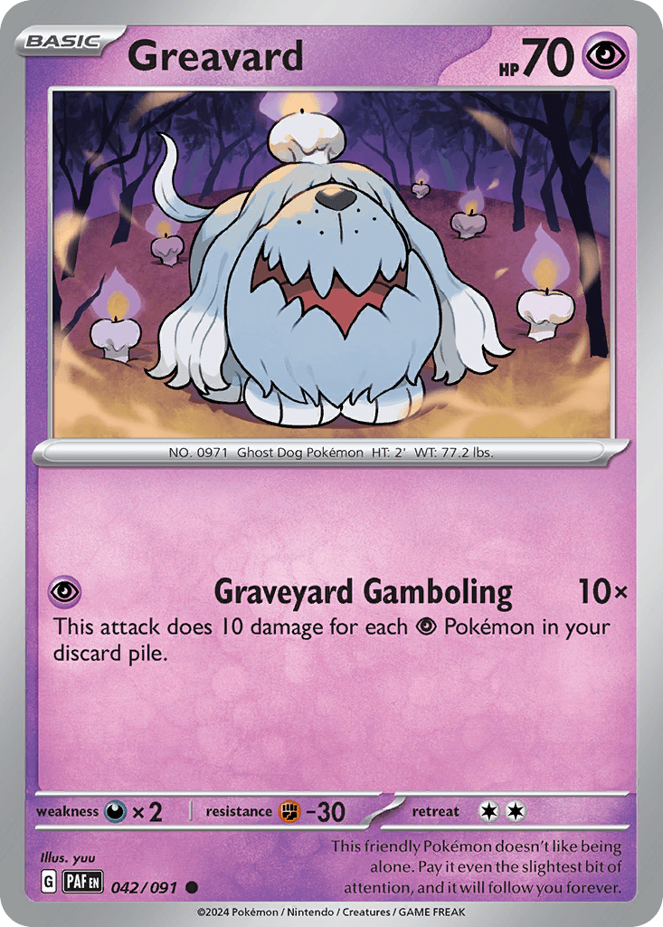 Greavard 42 — Scarlet & Violet: Paldean Fates