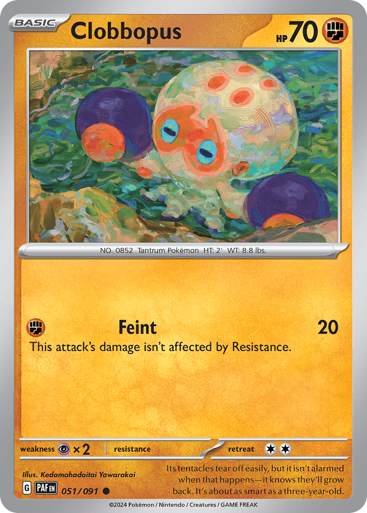 Clobbopus 51 — Scarlet & Violet: Paldean Fates