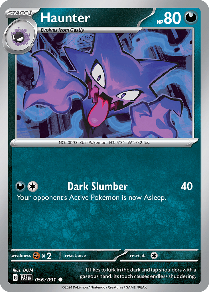 Haunter 56 — Scarlet & Violet: Paldean Fates
