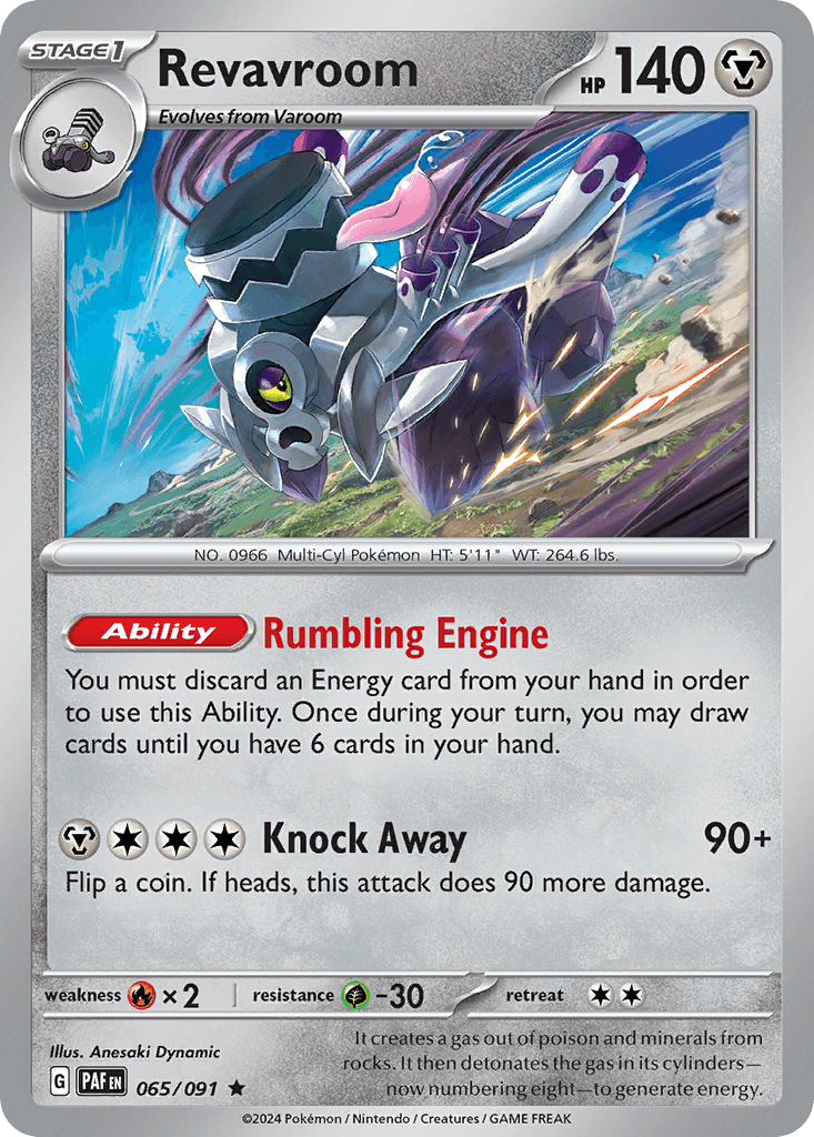 Revavroom 65 — Scarlet & Violet: Paldean Fates