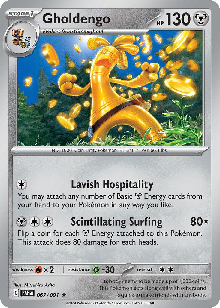 Gholdengo 67 — Scarlet & Violet: Paldean Fates