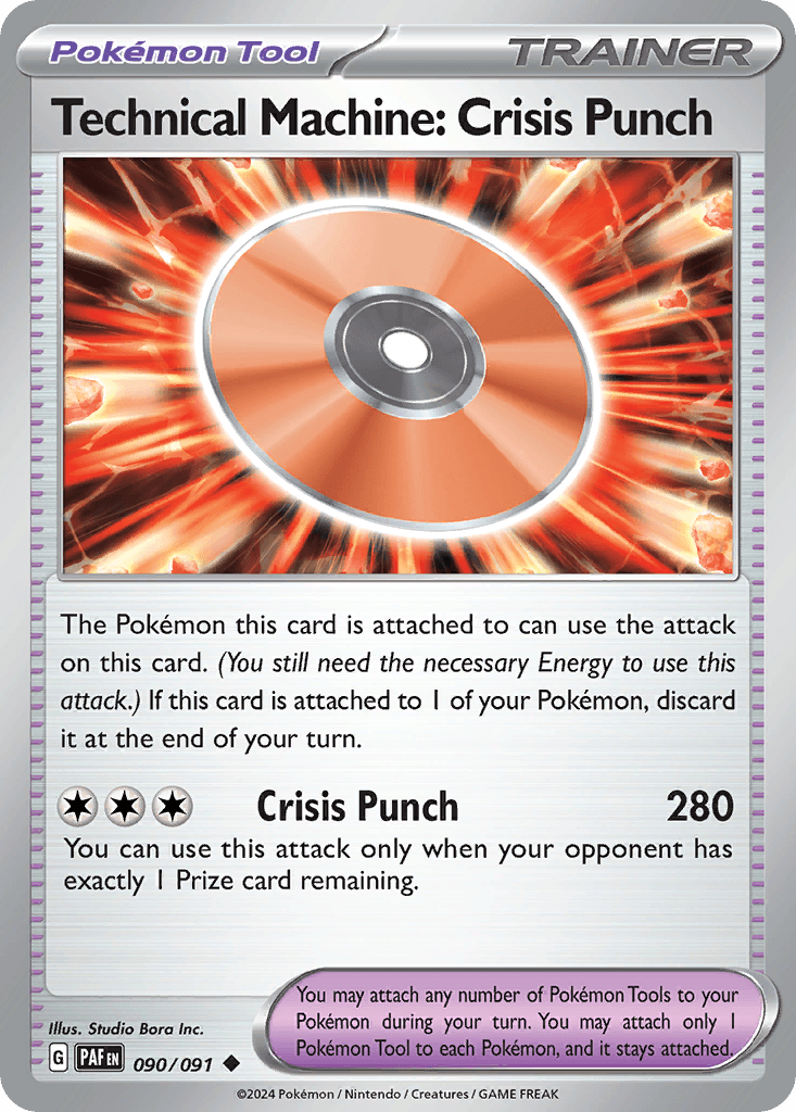 Technical Machine: Crisis Punch 90 — Scarlet & Violet: Paldean Fates