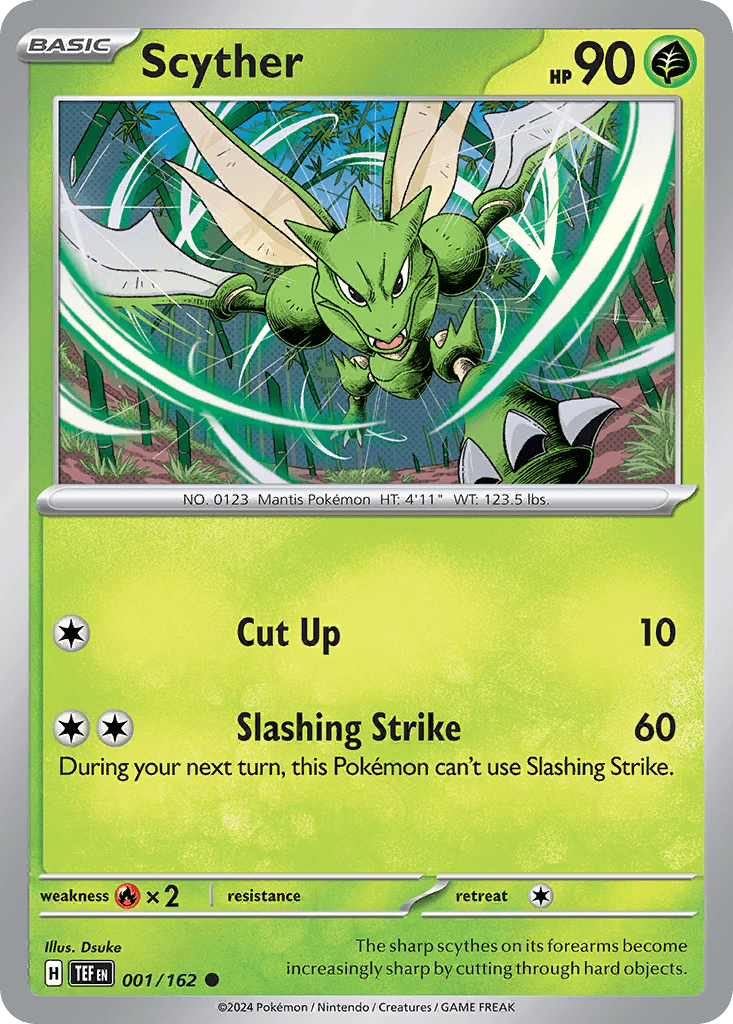 Scyther 1 — Scarlet & Violet: Temporal Forces