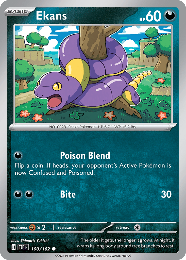 Ekans 100 — Scarlet & Violet: Temporal Forces