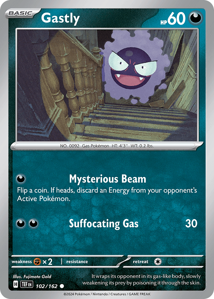 Gastly 102 — Scarlet & Violet: Temporal Forces