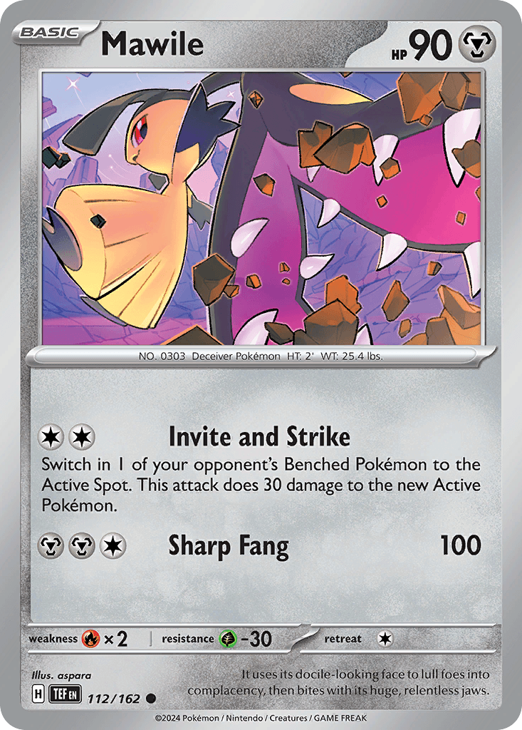 Mawile 112 — Scarlet & Violet: Temporal Forces
