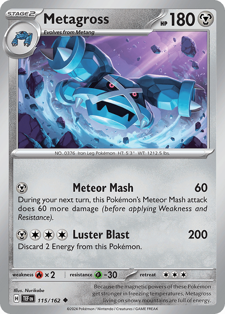 Metagross 115 — Scarlet & Violet: Temporal Forces