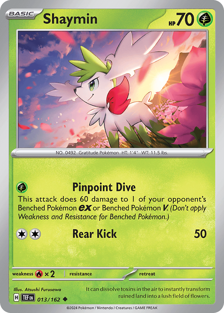 Shaymin 13 — Scarlet & Violet: Temporal Forces