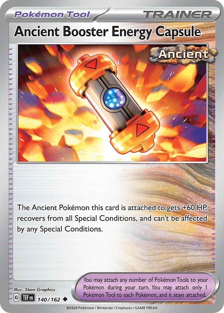 Ancient Booster Energy Capsule 140 — Scarlet & Violet: Temporal Forces
