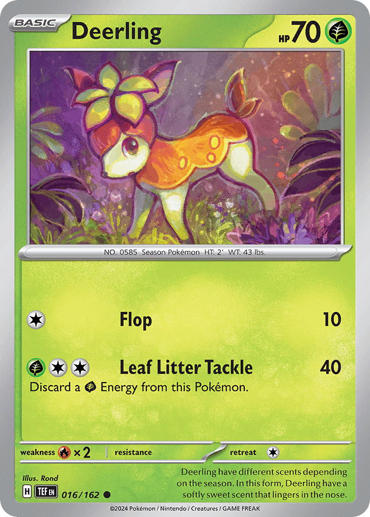 Deerling 16 — Scarlet & Violet: Temporal Forces