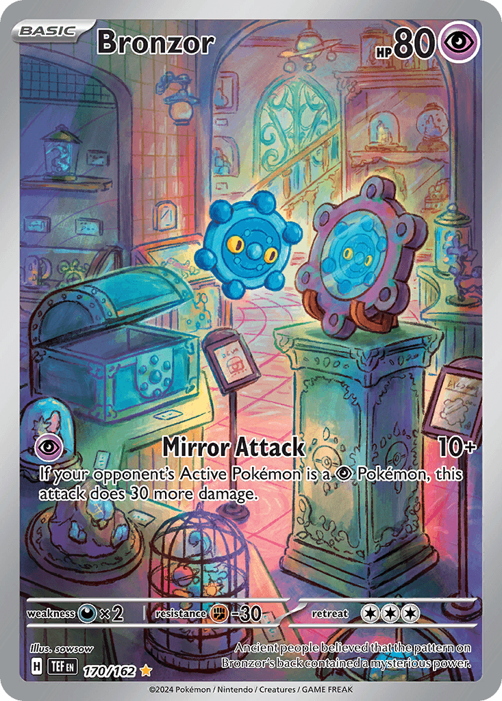 Bronzor 170 — Scarlet & Violet: Temporal Forces