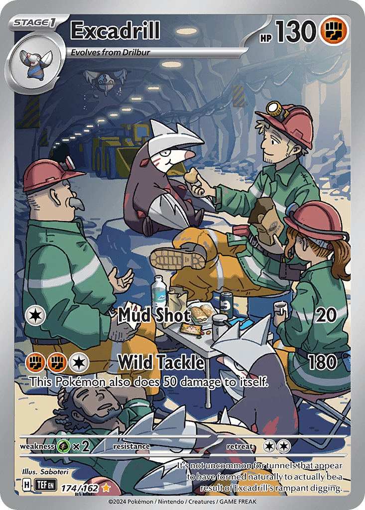 Excadrill 174 — Scarlet & Violet: Temporal Forces