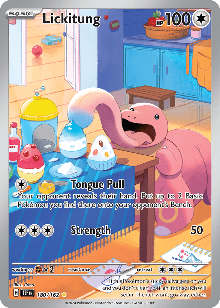 Lickitung 180 — Scarlet & Violet: Temporal Forces