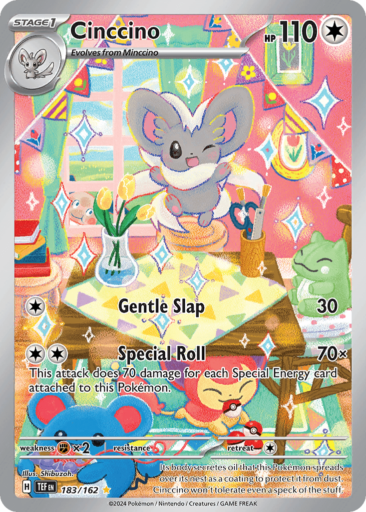 Cinccino 183 — Scarlet & Violet: Temporal Forces