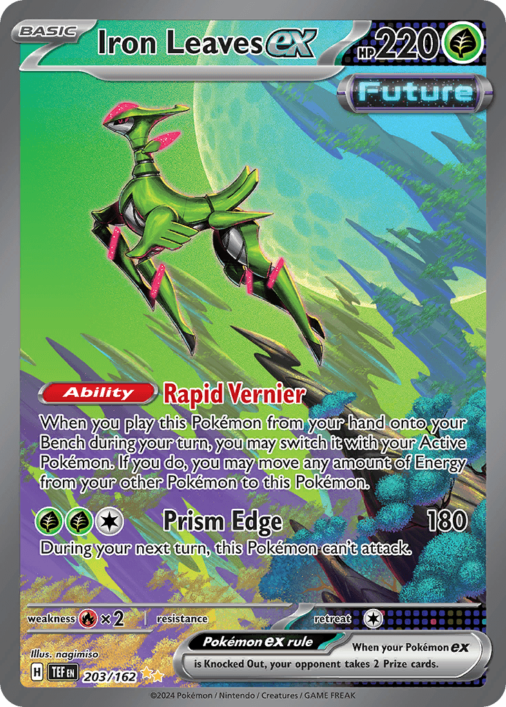Iron Leaves ex 203 — Scarlet & Violet: Temporal Forces