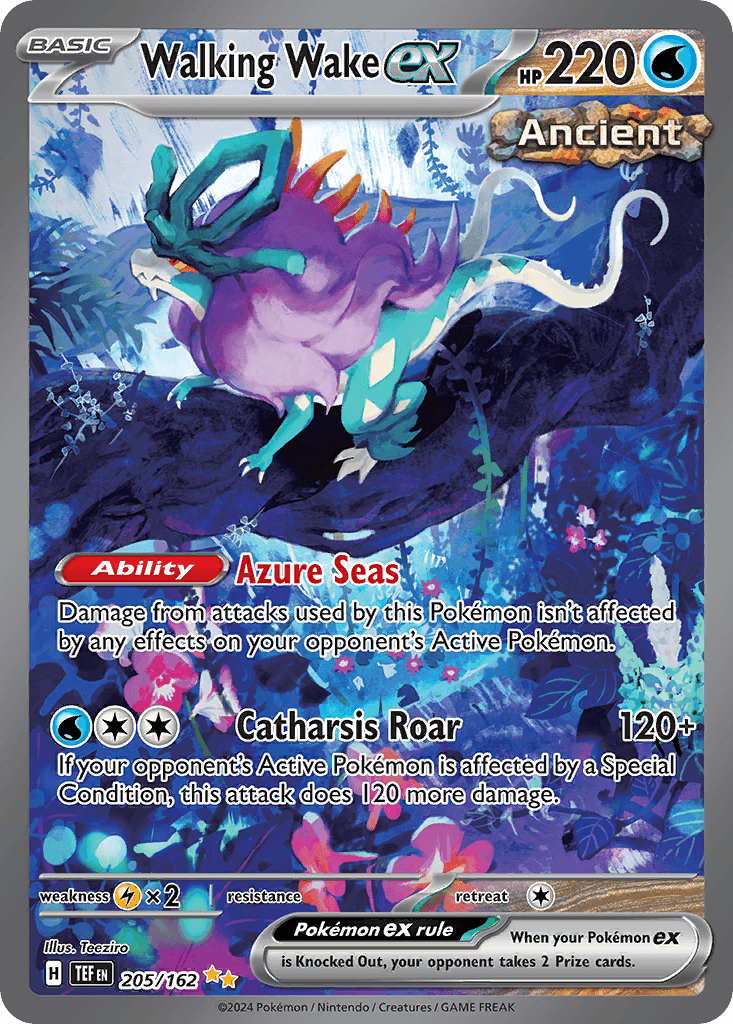 Walking Wake ex 205 — Scarlet & Violet: Temporal Forces