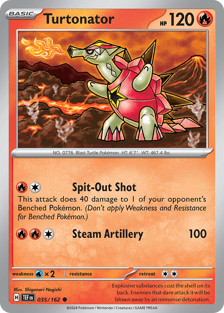 Turtonator 35 — Scarlet & Violet: Temporal Forces