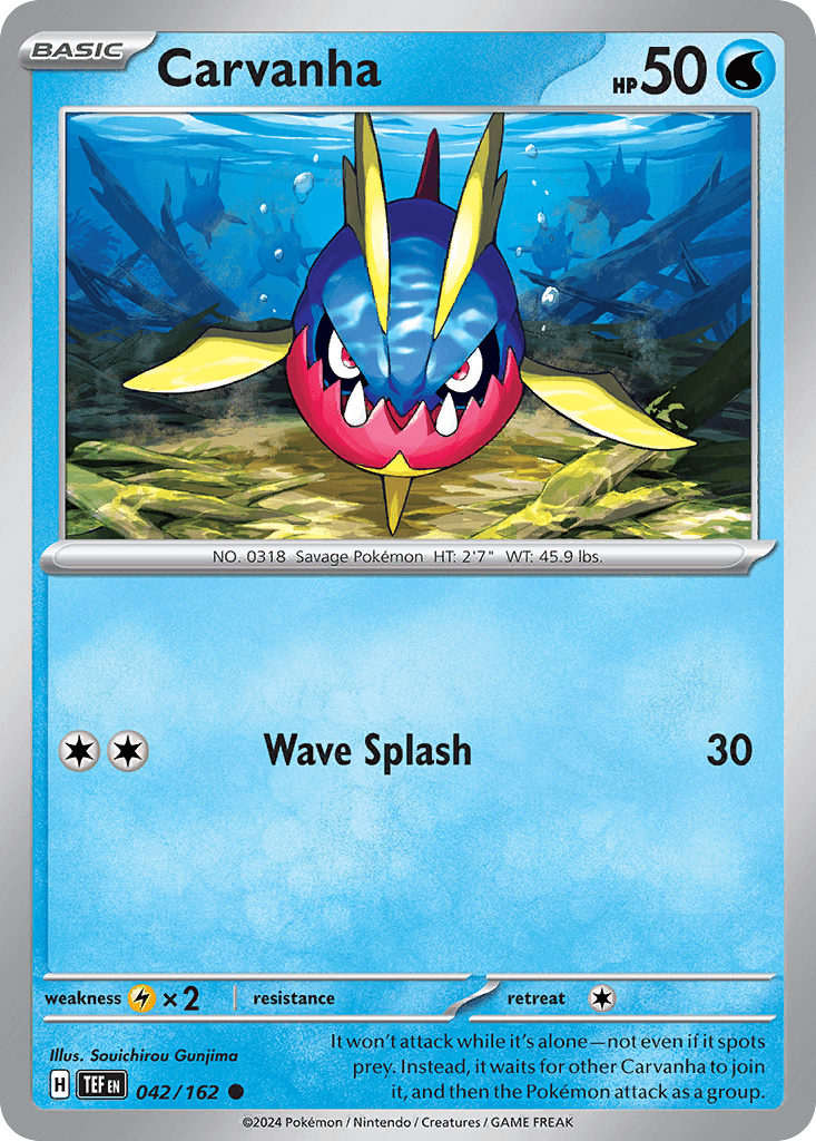 Carvanha 42 — Scarlet & Violet: Temporal Forces