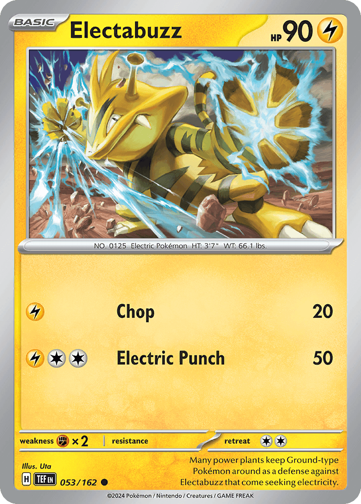 Electabuzz 53 — Scarlet & Violet: Temporal Forces