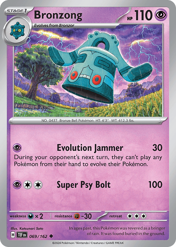Bronzong 69 — Scarlet & Violet: Temporal Forces