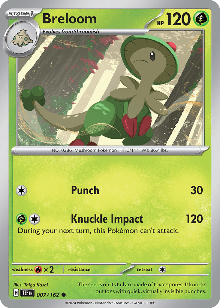 Breloom 7 — Scarlet & Violet: Temporal Forces