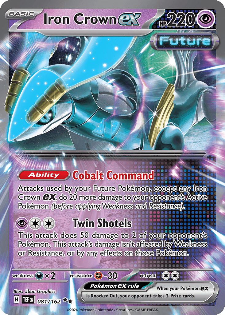 Iron Crown ex 81 — Scarlet & Violet: Temporal Forces