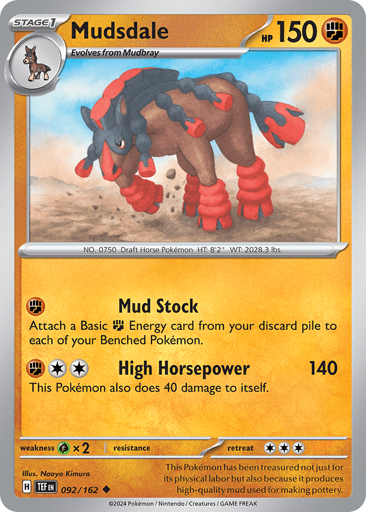 Mudsdale 92 — Scarlet & Violet: Temporal Forces