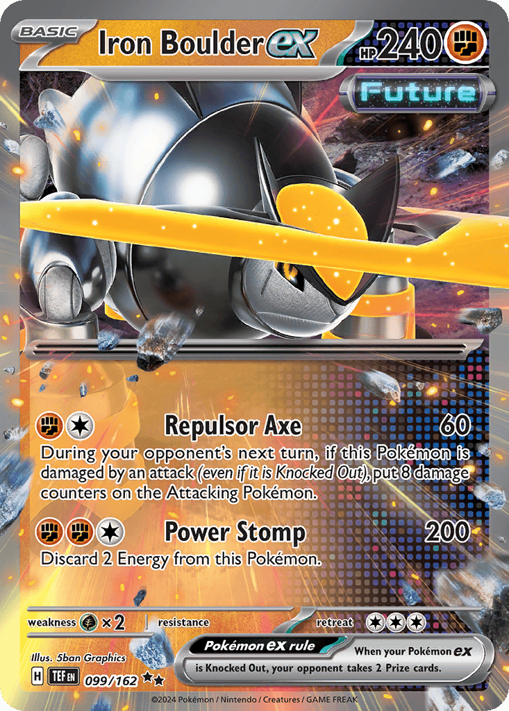 Iron Boulder ex 99