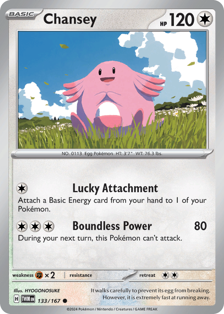 Chansey 133 — Scarlet & Violet: Twilight Masquerade