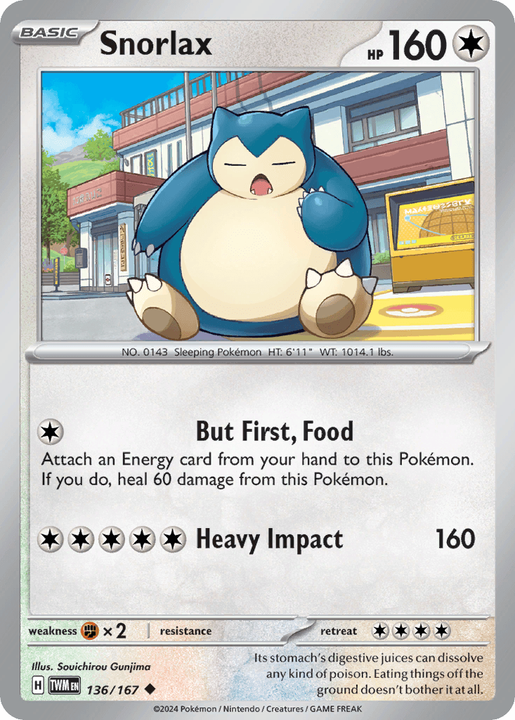 Snorlax 136