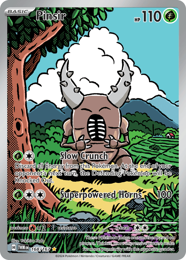 Pinsir 168 — Scarlet & Violet: Twilight Masquerade
