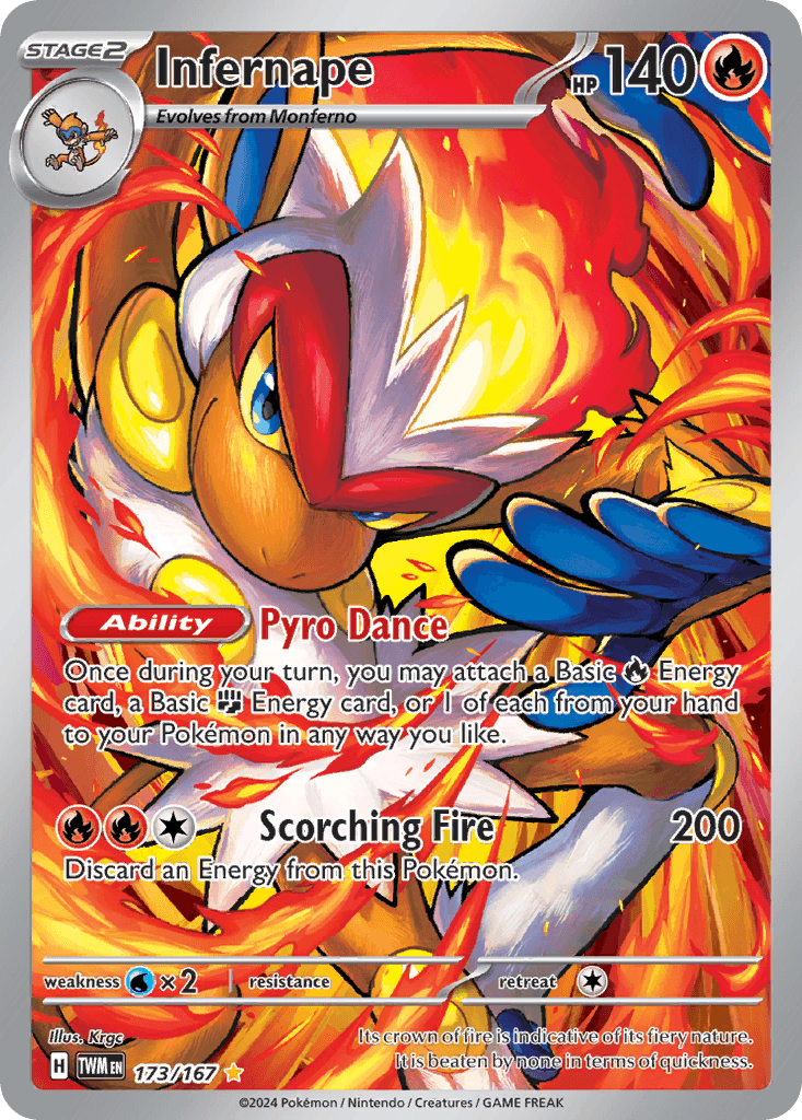 Infernape 173 — Scarlet & Violet: Twilight Masquerade