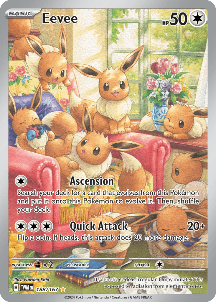 Eevee 188 — Scarlet & Violet: Twilight Masquerade