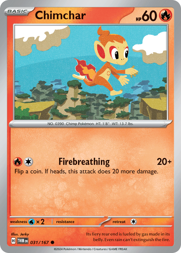 Chimchar 31 — Scarlet & Violet: Twilight Masquerade