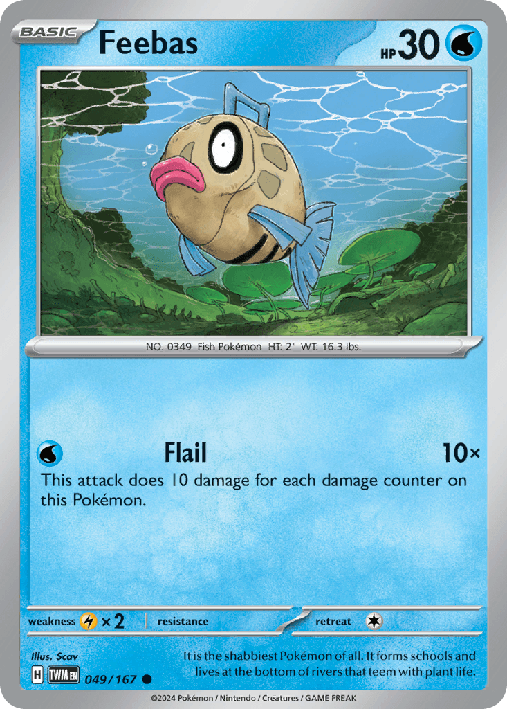Feebas 49 — Scarlet & Violet: Twilight Masquerade